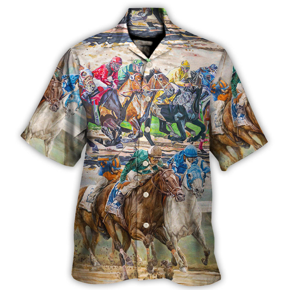 Horseback Riding All I Care About Is My Horse And Maybe 3 People Amazing Style - Hawaiian Shirt