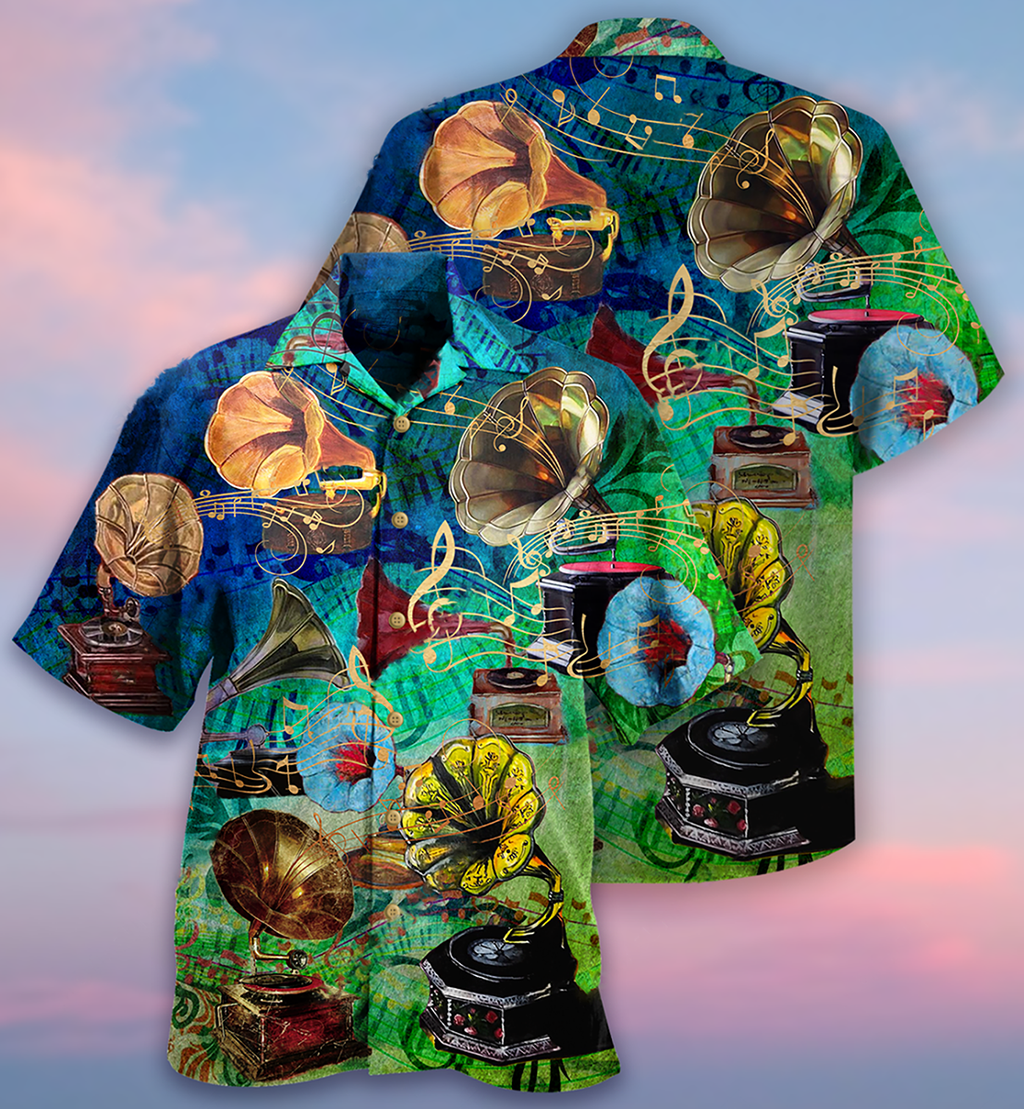 Gramophone Music My Life - Hawaiian Shirt