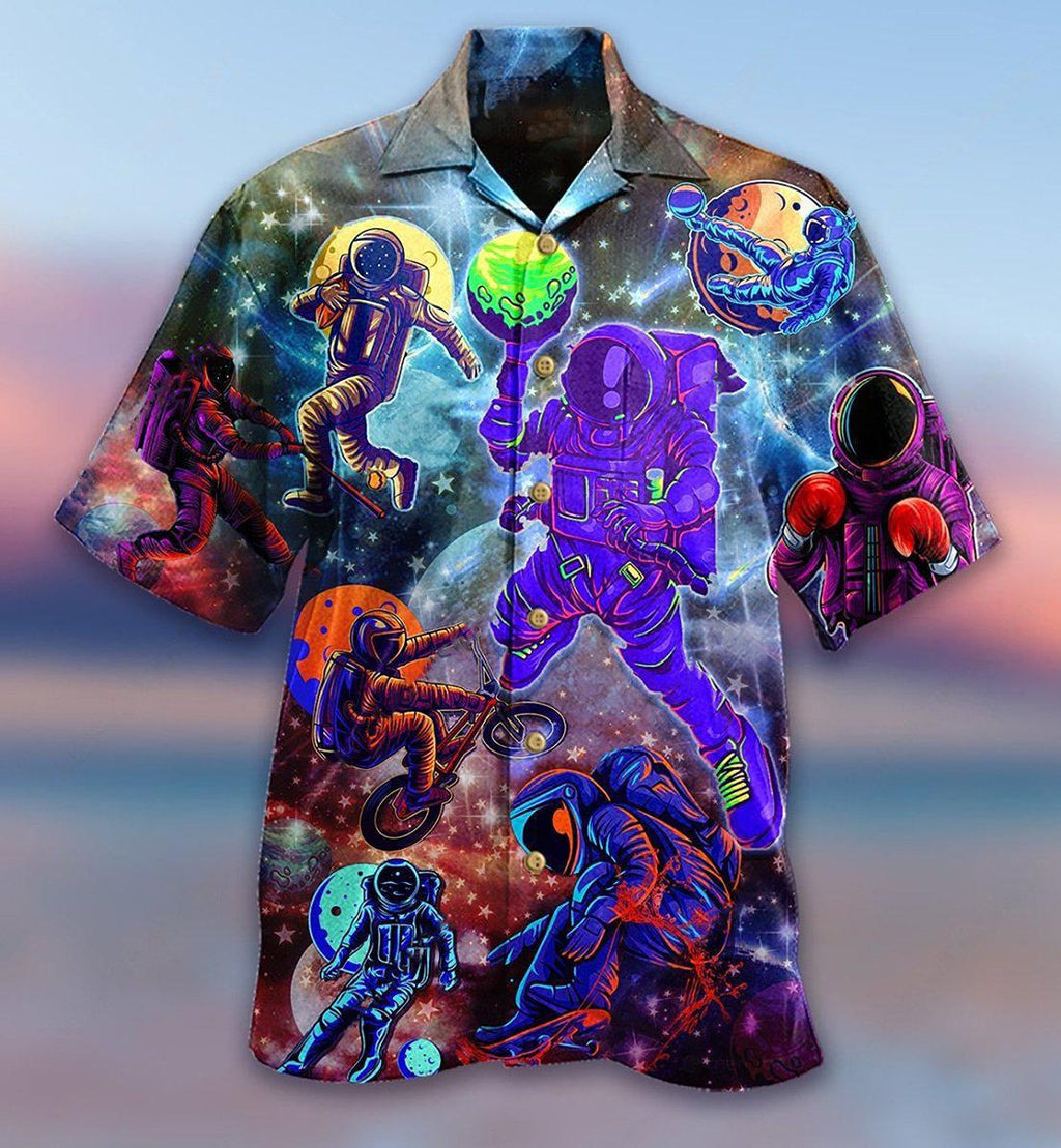 Galaxy Discover - Hawaiian Shirt