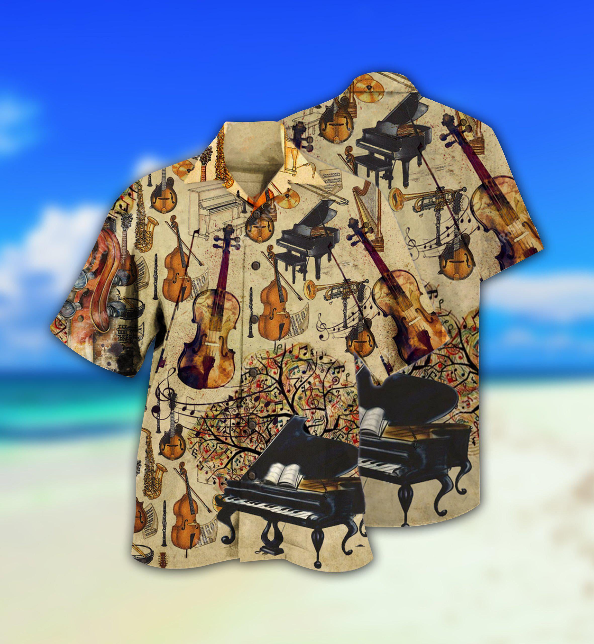 Music All My Life Love It - Hawaiian Shirt