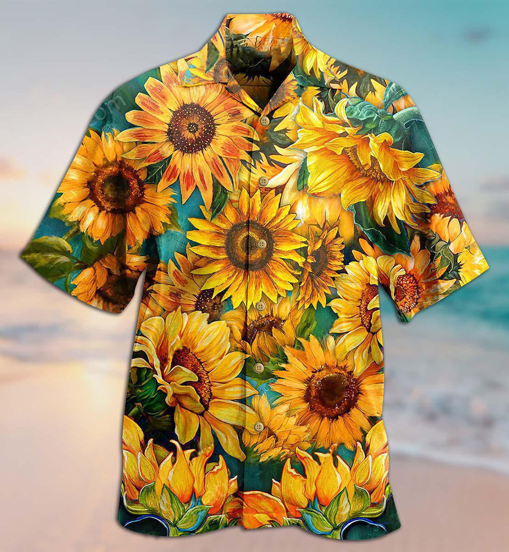 Sunflower Is Peace Life - Hawaiian Shirt