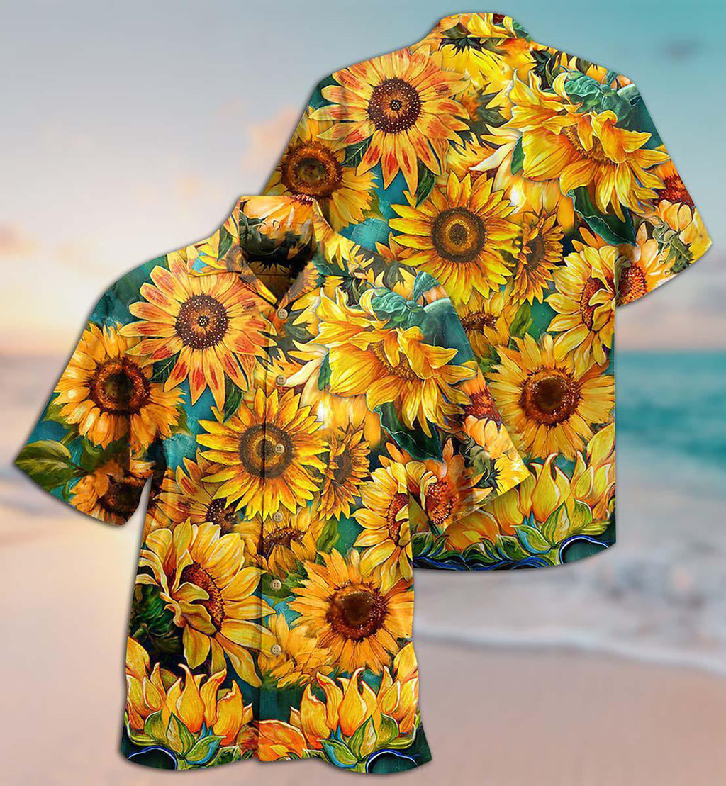 Sunflower Is Peace Life - Hawaiian Shirt