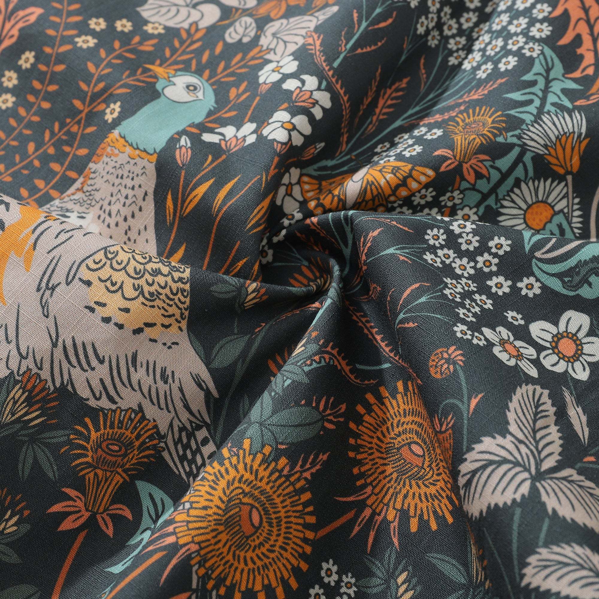 Hawaiian Shirt For Men Birds Shirt Button-down Shirt Short Sleeve 100% Cotton Shirt Nature's Symphony By Abigail Bryan