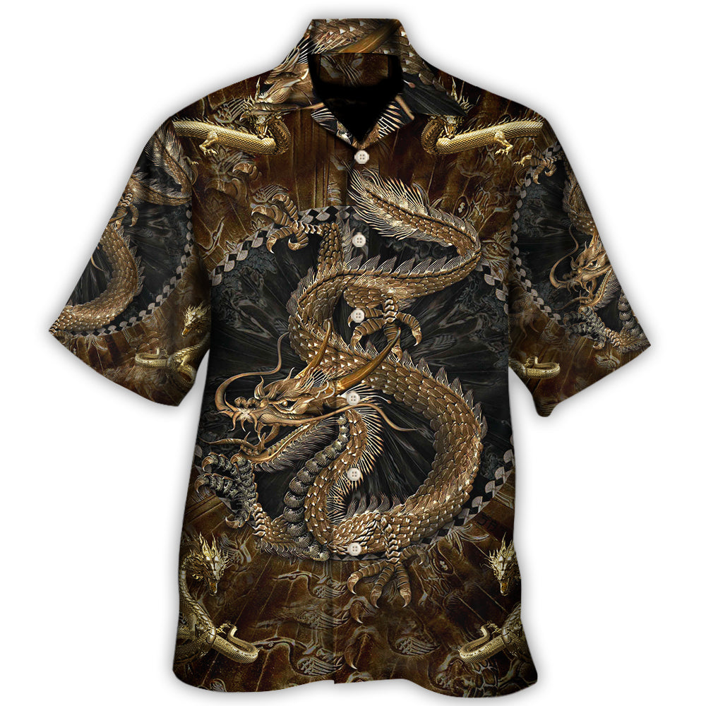 Dragon Love Life Colorful - Hawaiian Shirt