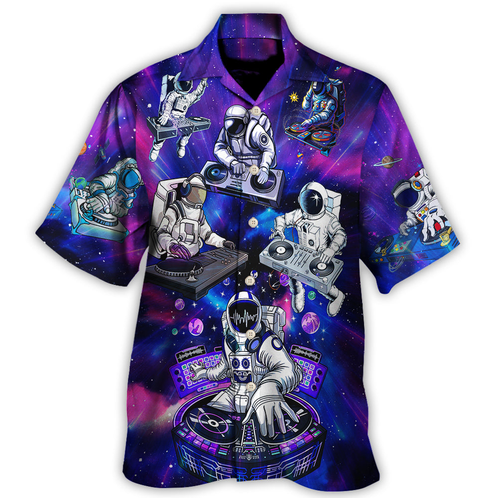 DJ Astronaut Live On Stage Galaxy - Hawaiian Shirt