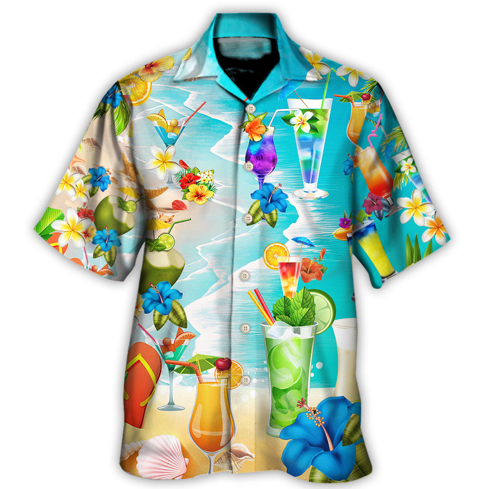 Cocktail Drink Cocktails And Say Aloha - Hawaiian Shirt