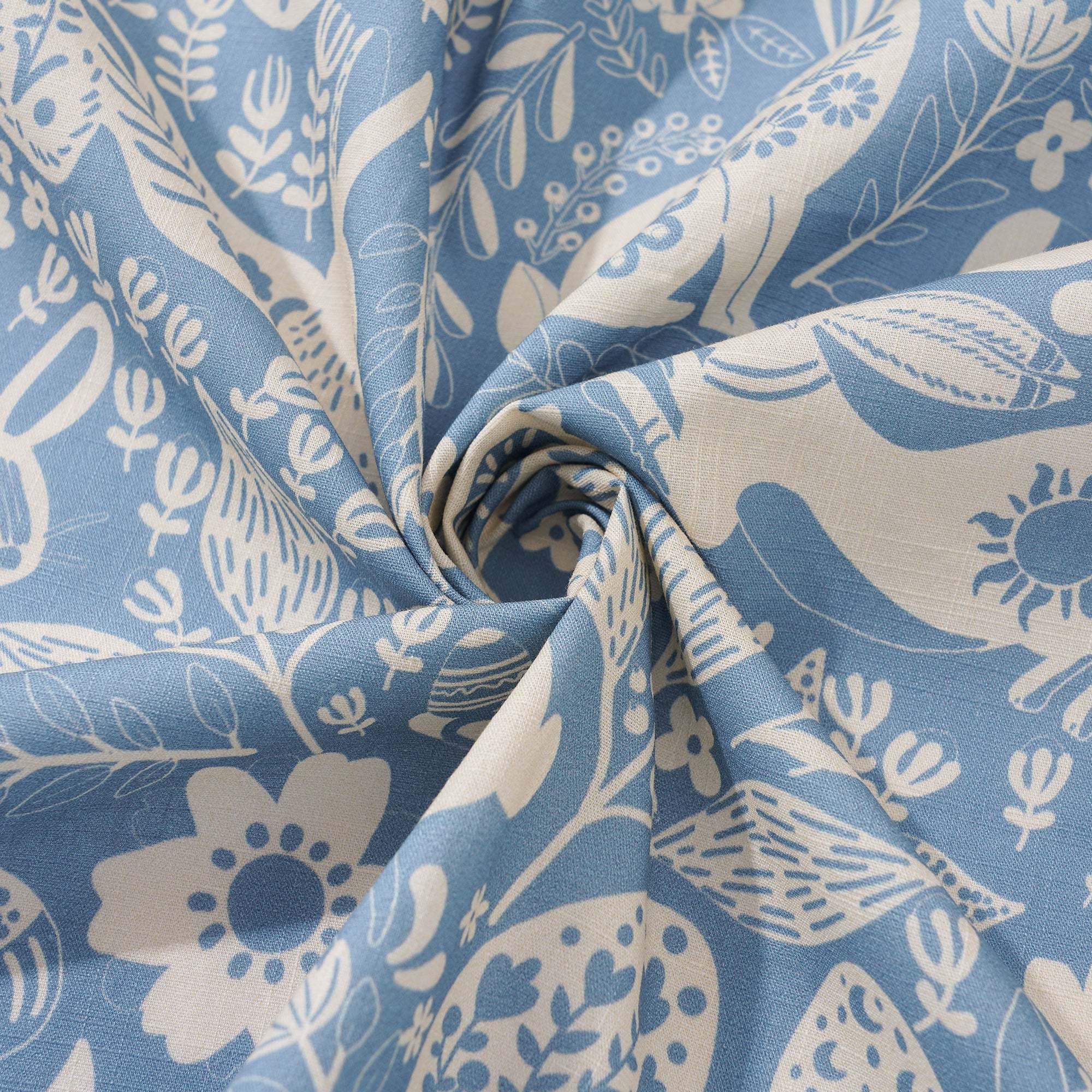 Easter Day Gift Men's Hawaiian Shirt Short Sleeve Button-down 100% Cotton Blue Aloha Spring Revival By Yana