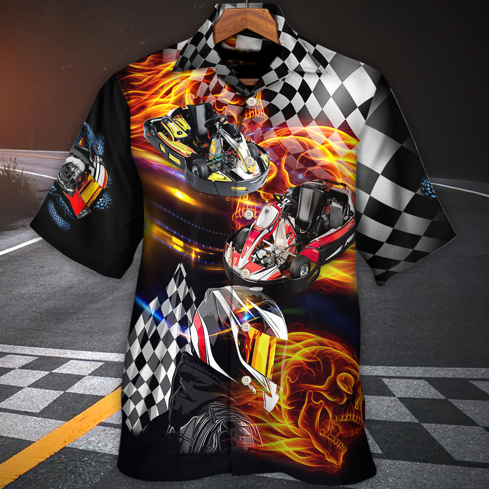 Kart Racing Let's Racing Now - Hawaiian Shirt
