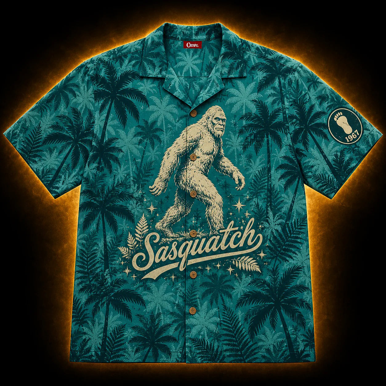 Sasquatch '67 — Pacific Cryptid Hawaiian Shirt