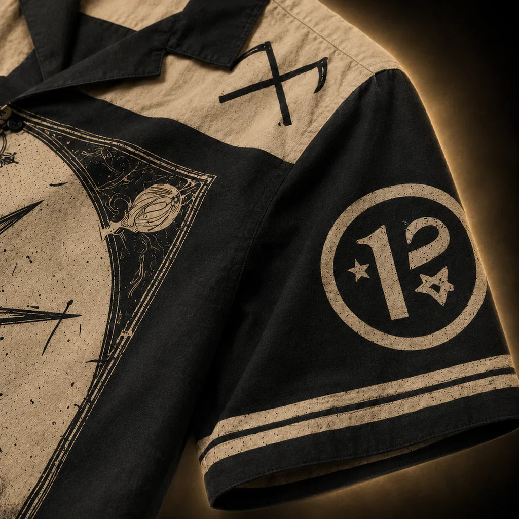 Death XIII — Tarot Arcana Hawaiian Shirt | Occult Collection