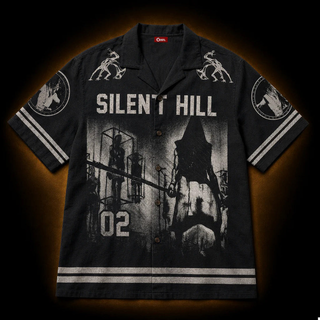 Silent Hill 02 — Pyramid Head Hawaiian Shirt