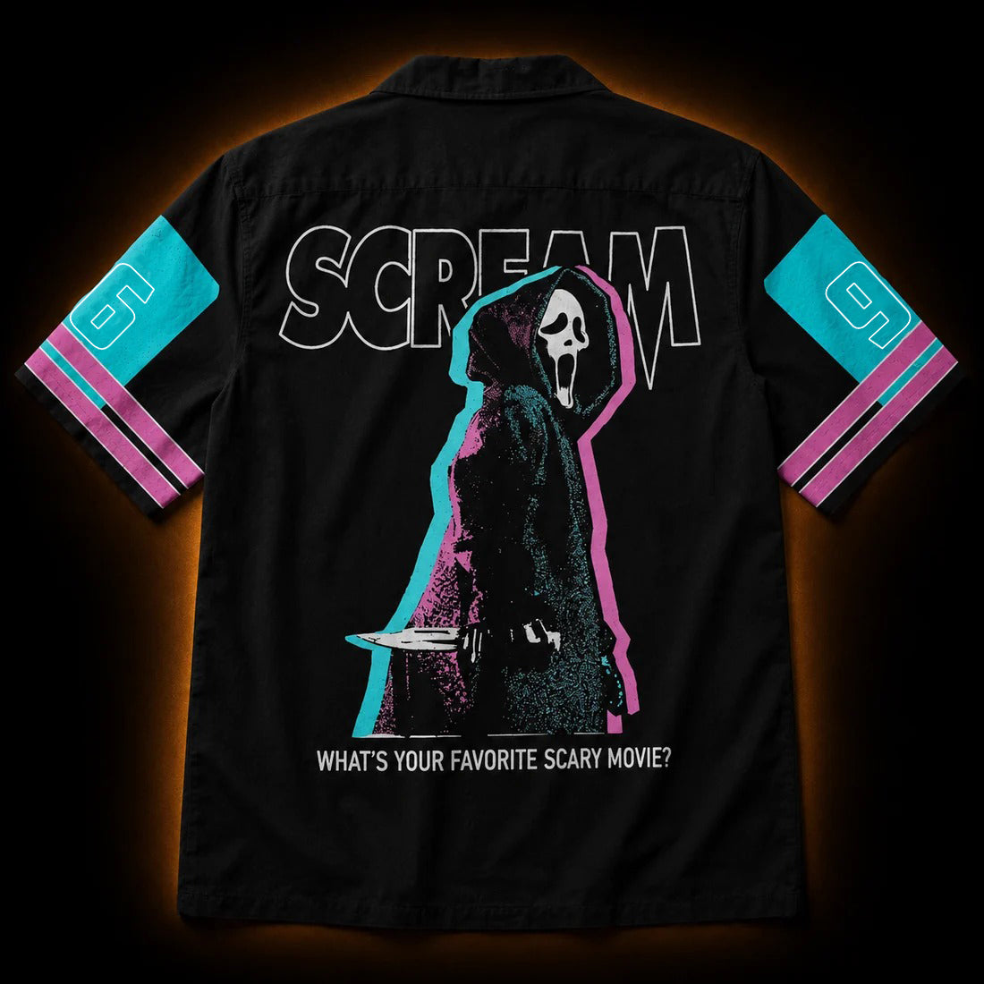Scream '96 — Ghostface Slasher Hawaiian Shirt