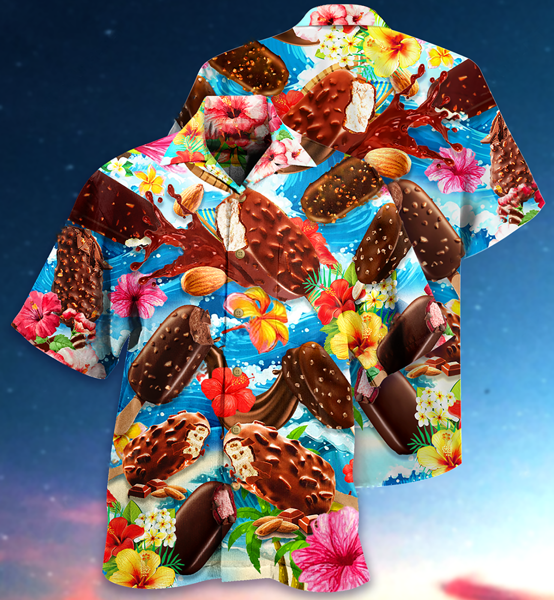 Ice Cream Love It Hot Summer - Hawaiian Shirt