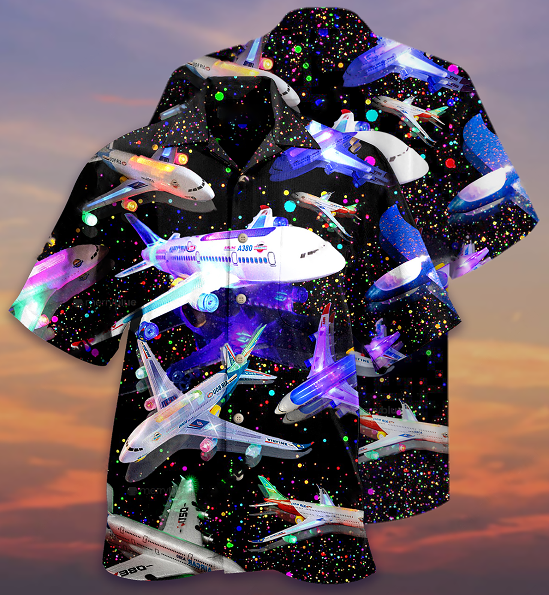 Airplane Fly To Dreams - Hawaiian Shirt