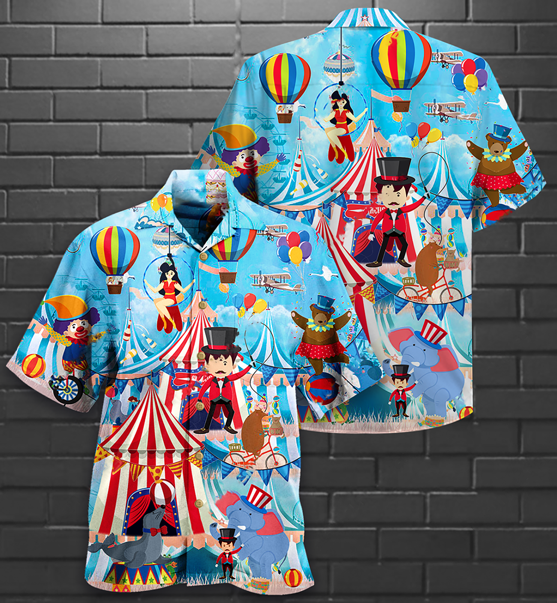 Circus Love Animals Very Much - Hawaiian Shirt