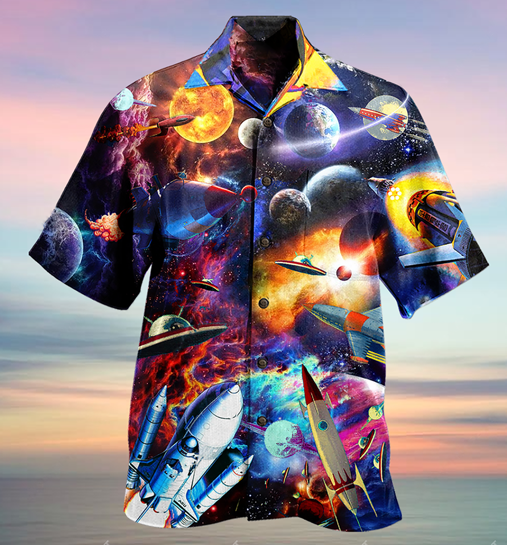 Galaxy War And Peace - Hawaiian Shirt