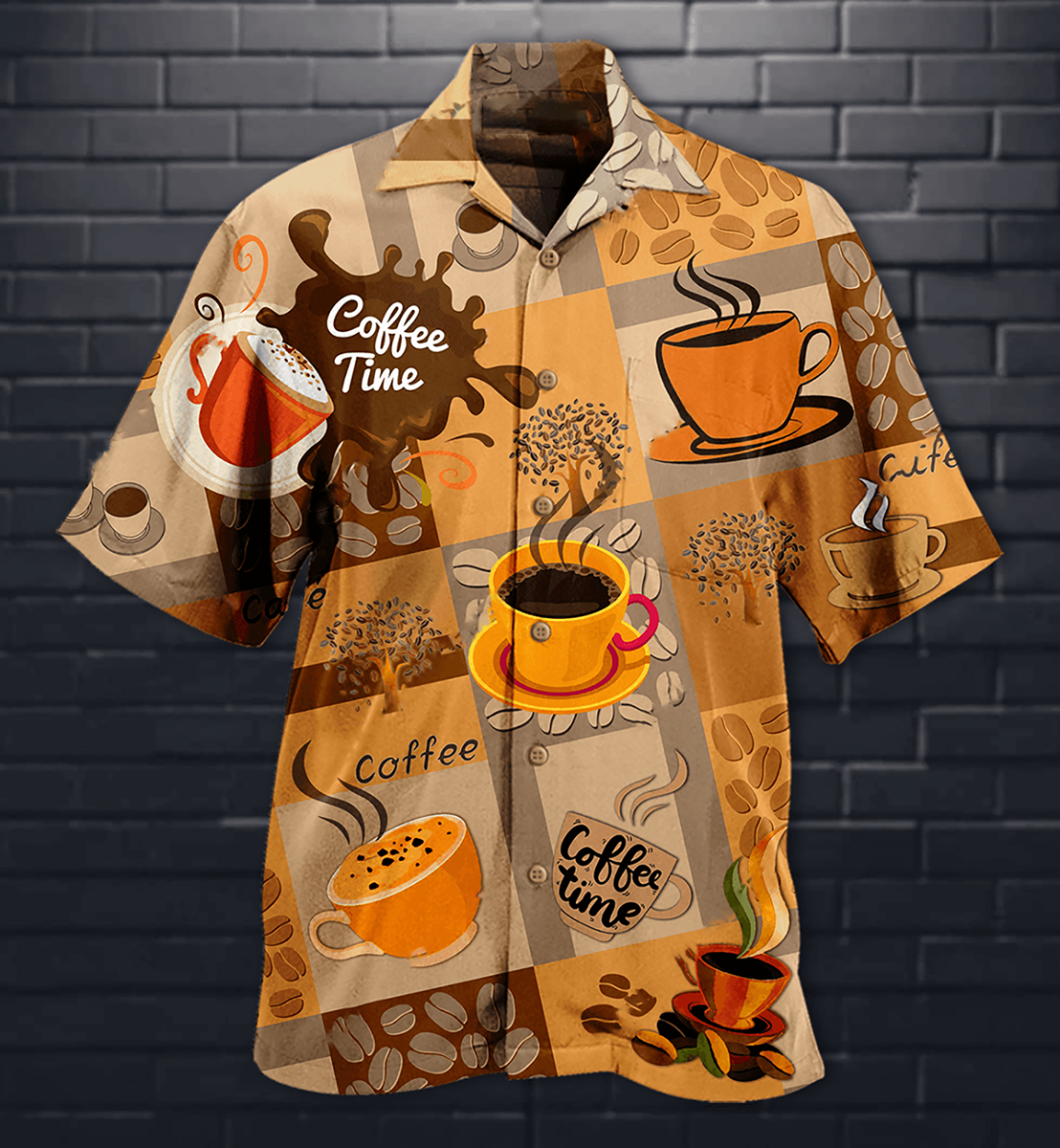 Coffee Time - Hawaiian Shirt