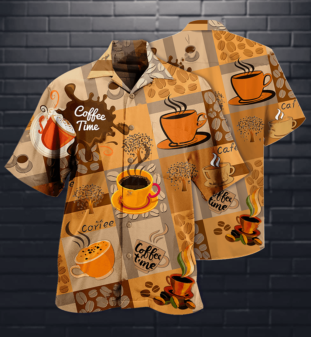 Coffee Time - Hawaiian Shirt