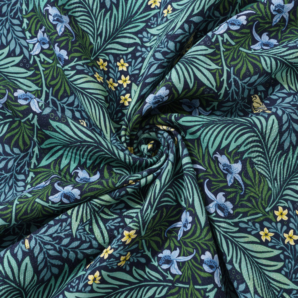100% Silk Hawaiian Shirt For Men Foreat Mist Shirt Camp Collar By Sherry