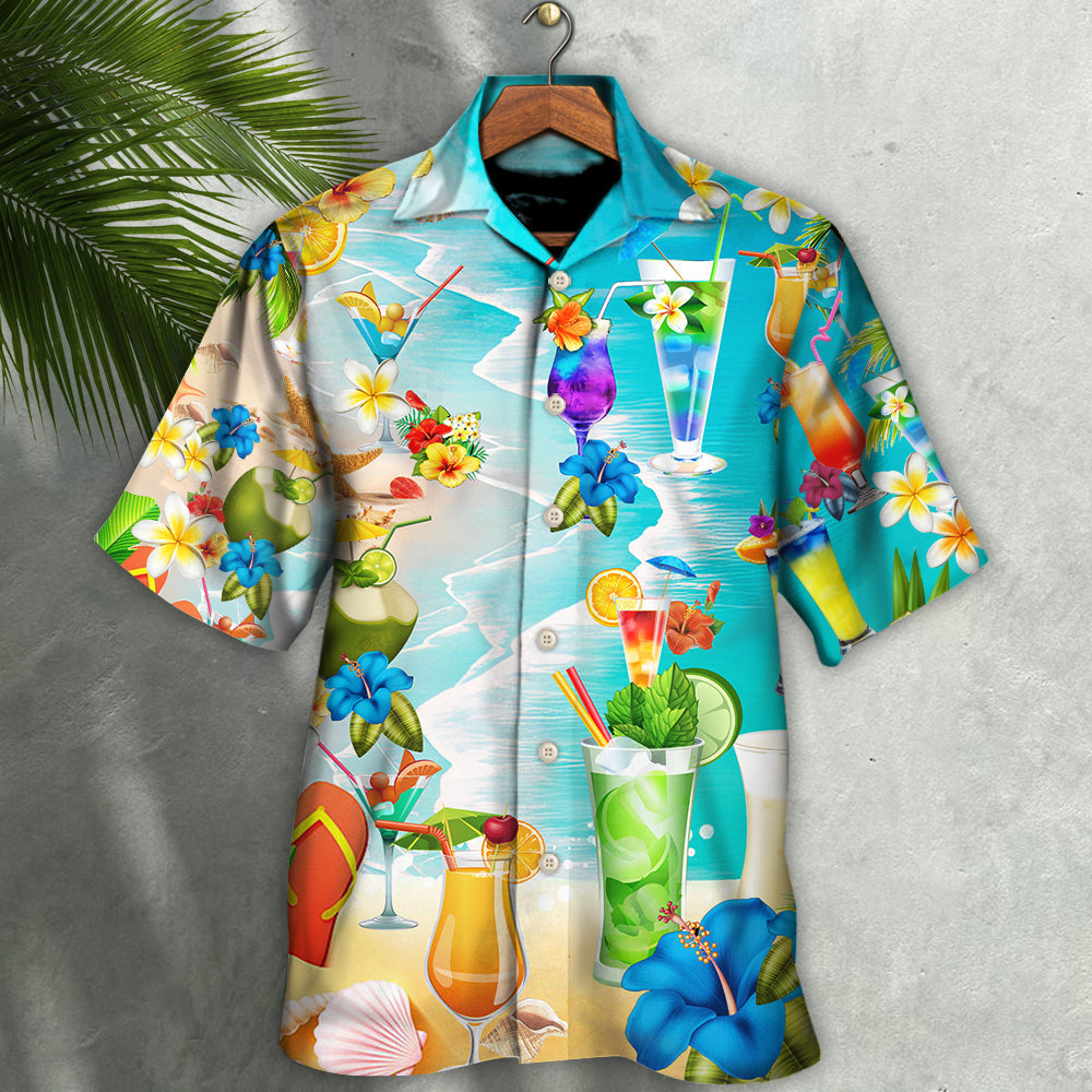 Cocktail Drink Cocktails And Say Aloha - Hawaiian Shirt