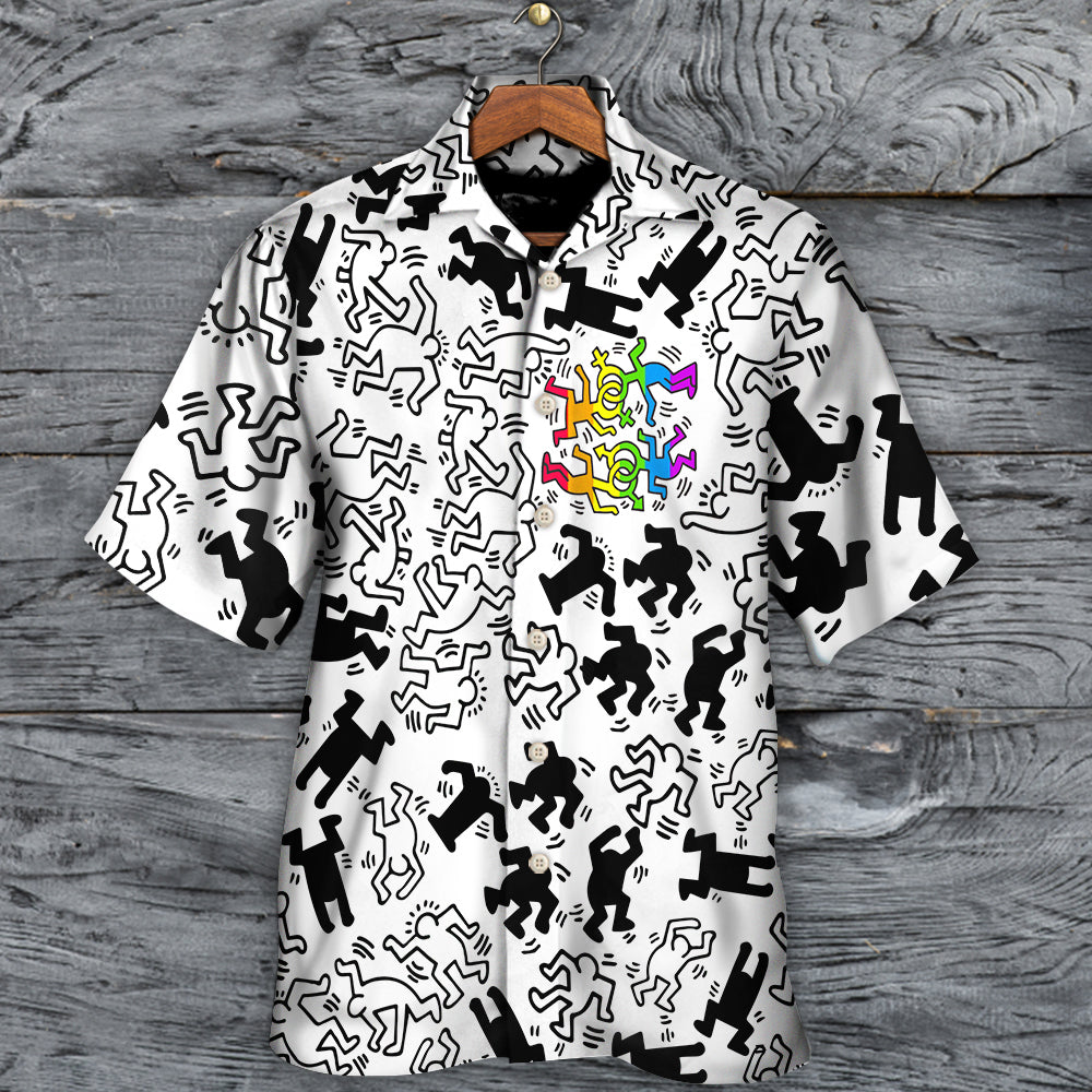 LGBT Be Proud Of Who You Are - Hawaiian Shirt