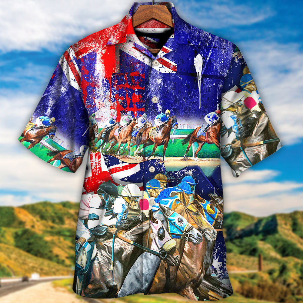 Australia Horse Racing Lover - Hawaiian Shirt