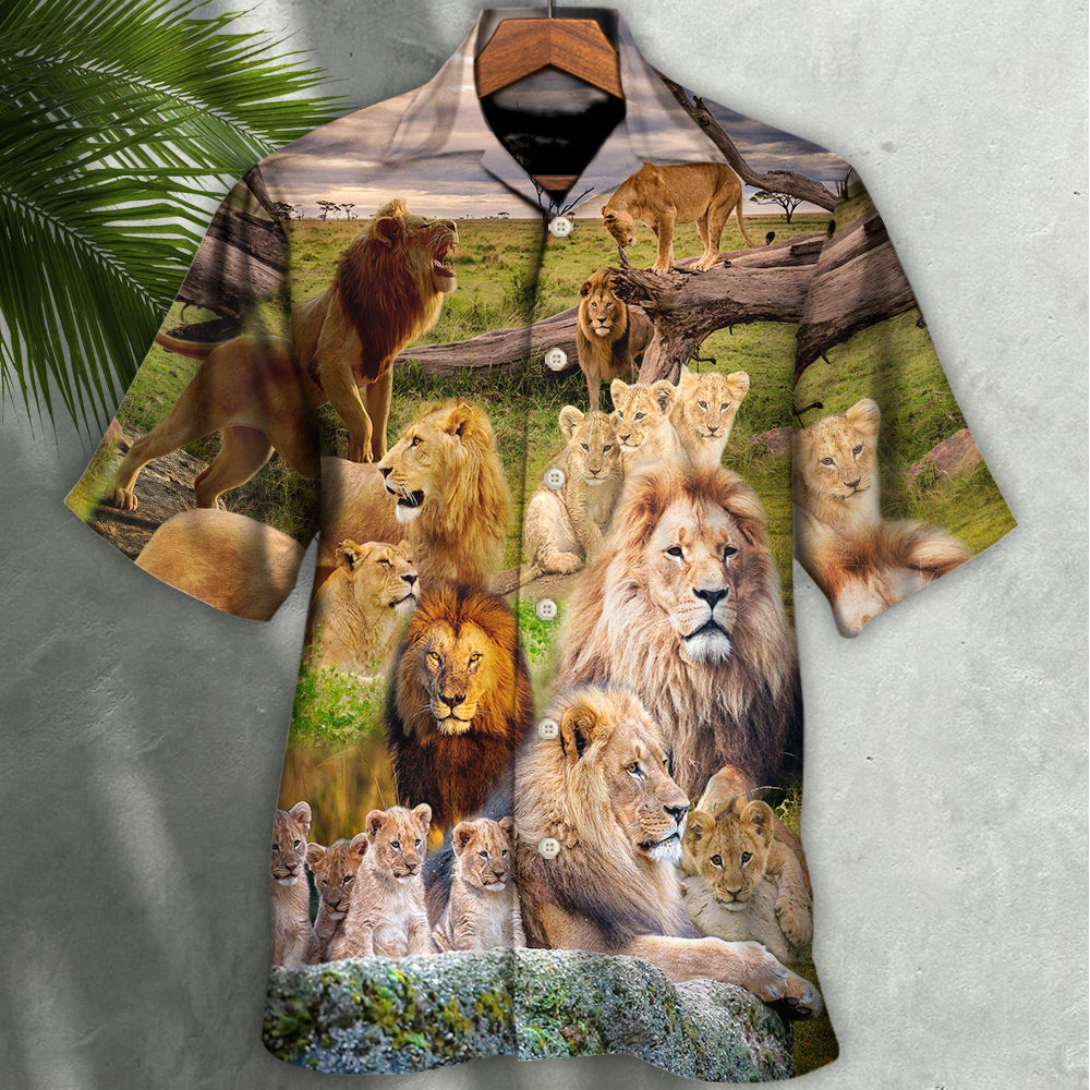 Lion Never Roars After A Kill - Hawaiian Shirt
