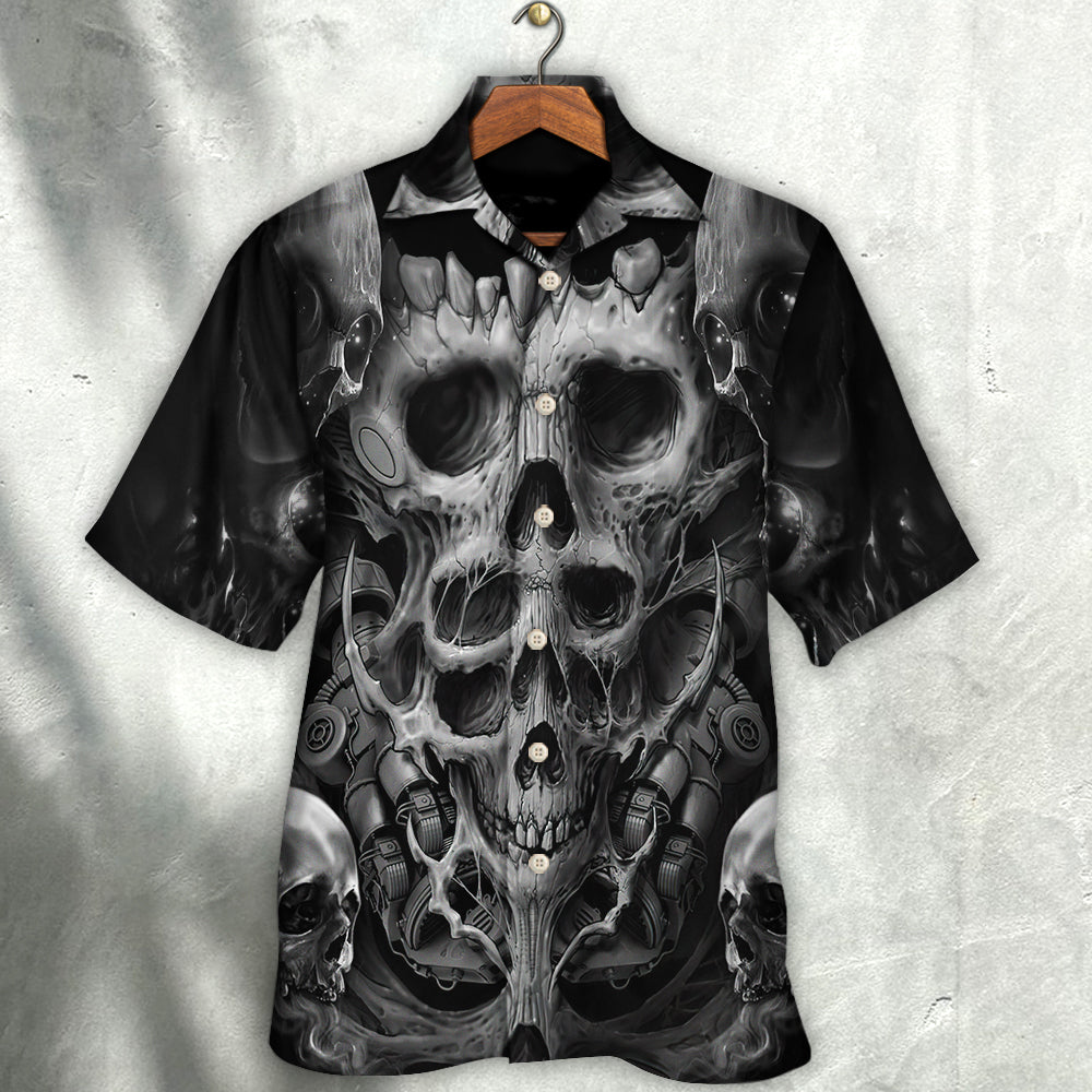 Skull Dark Inner Demons - Hawaiian Shirt