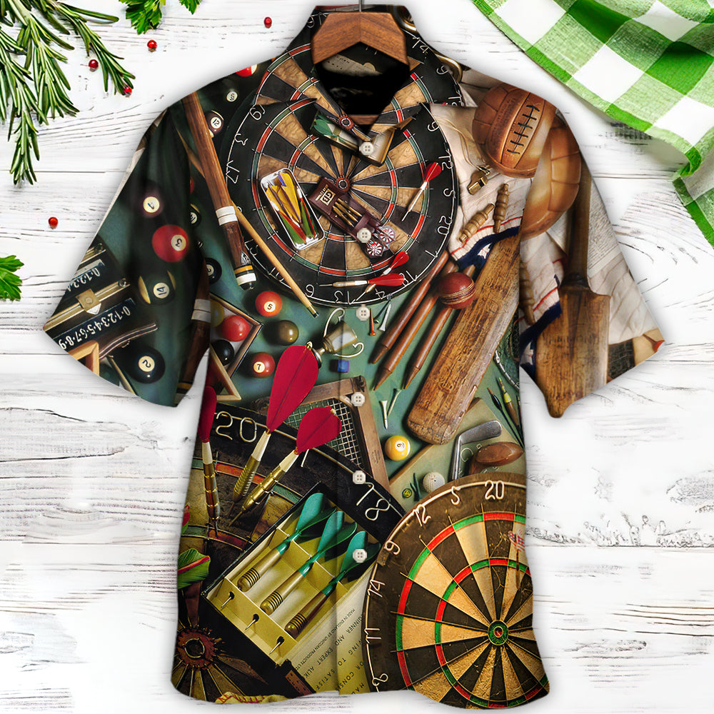 Dart World Okayest Dart Player - Hawaiian Shirt
