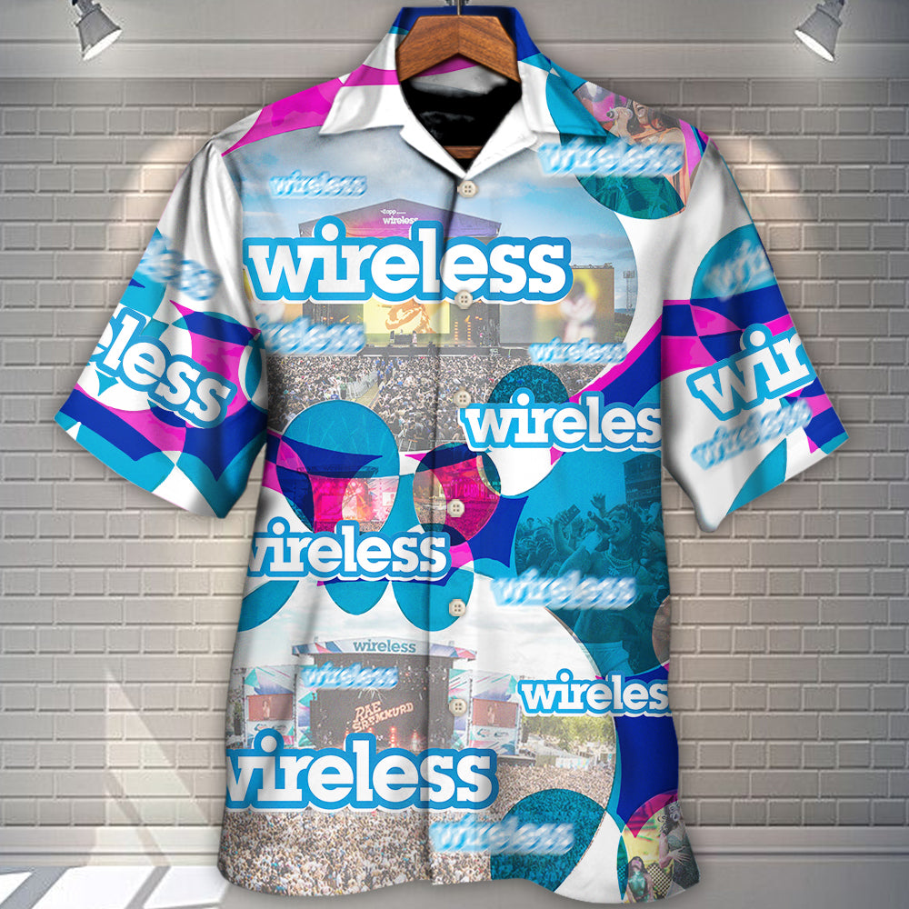 Music Event Wireless Festival Drop The Beat - Hawaiian Shirt