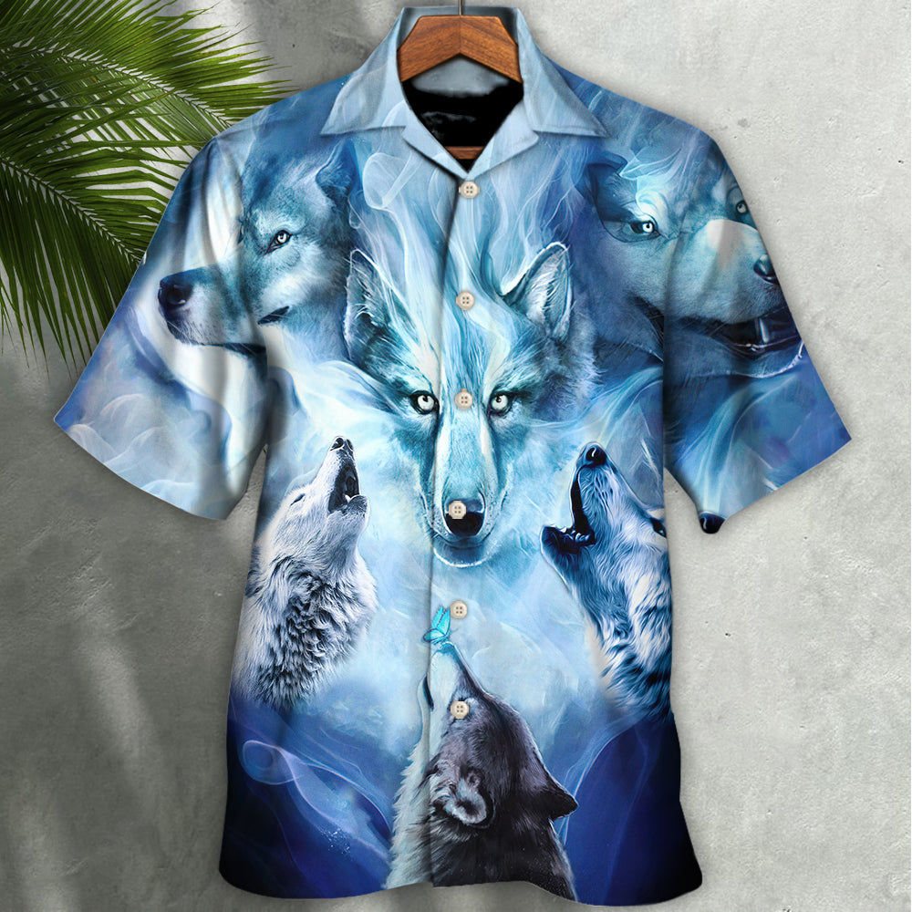 Wolf Fear Makes The Wolf Bigger Than It Is - Hawaiian Shirt