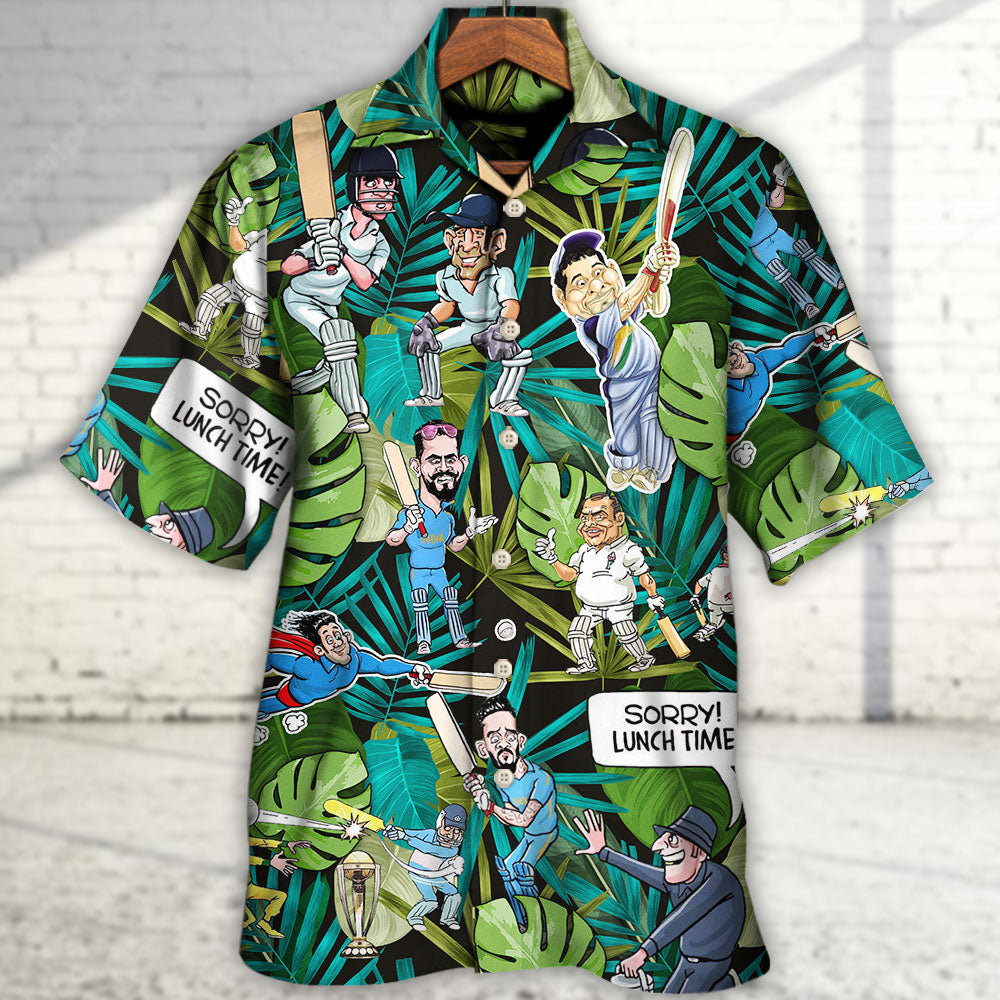 Cricket Sport Funny Play Tropical Vibe - Hawaiian Shirt