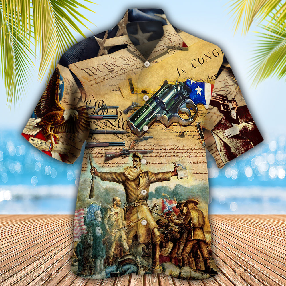 No Gun For Lovely Life - Hawaiian Shirt
