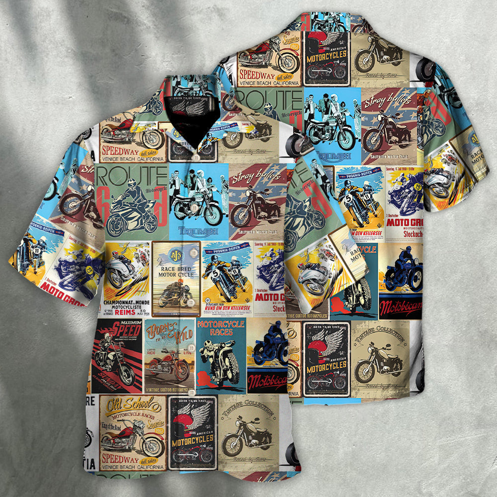 Motorcycle A Long Ride Is The Answer To Your Questions You Will Soon Forget - Hawaiian Shirt - Hawaiian Print