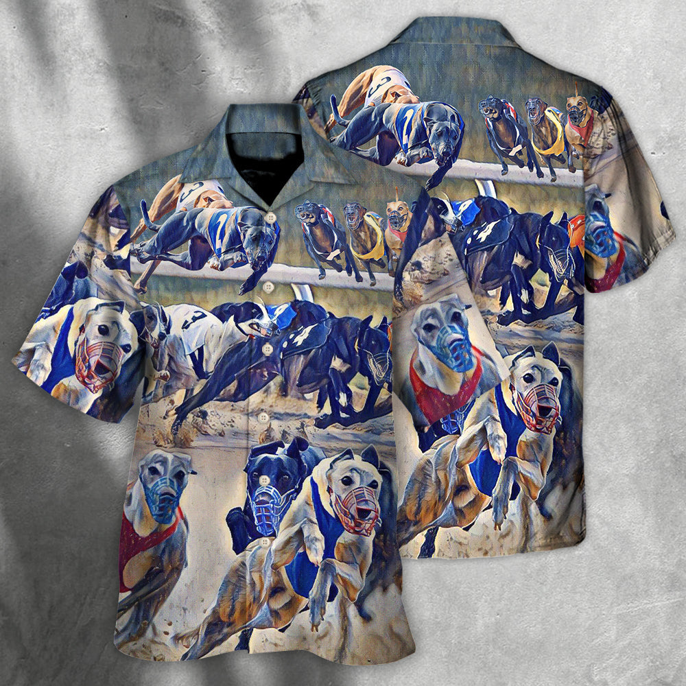 Dog Racing Has Been In Steep Decline For Years Greyhound - Hawaiian Shirt