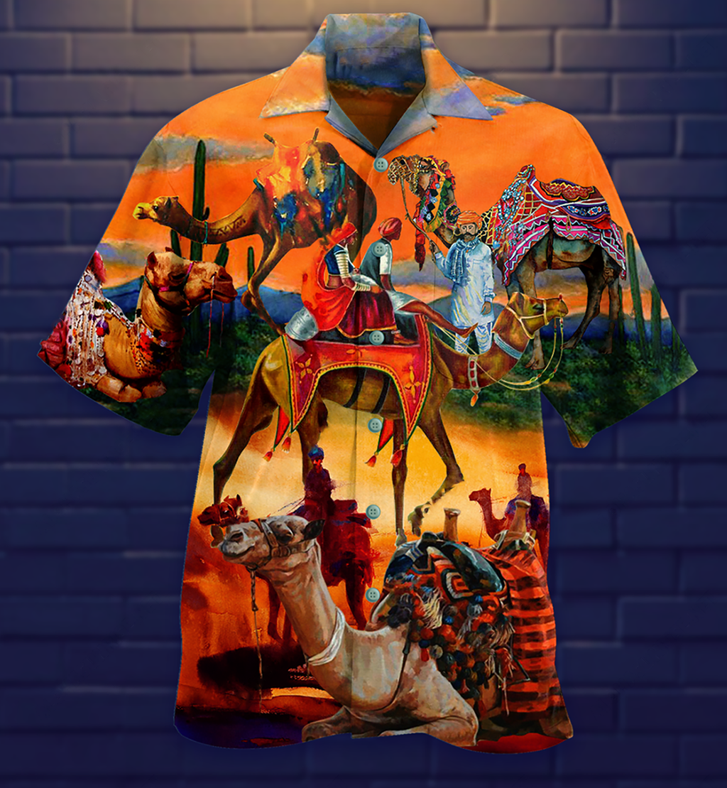 Camel Love Animals - Hawaiian Shirt