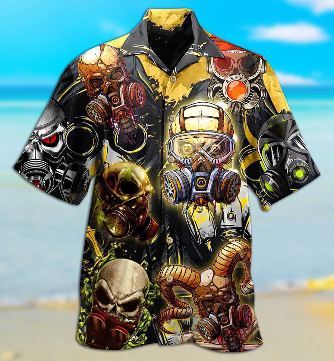 Skull Sign Style - Hawaiian Shirt