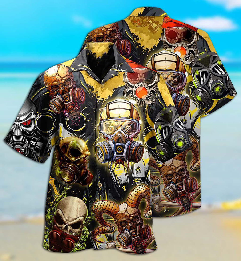 Skull Sign Style - Hawaiian Shirt