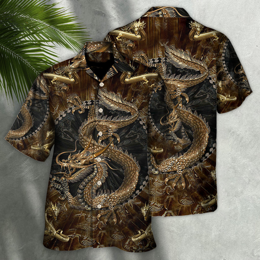 Dragon Love Life Colorful - Hawaiian Shirt