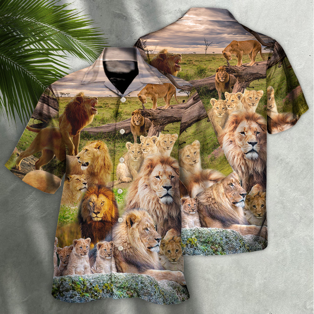 Lion Never Roars After A Kill - Hawaiian Shirt