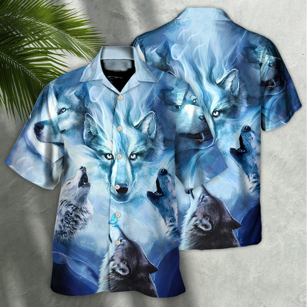 Wolf Fear Makes The Wolf Bigger Than It Is - Hawaiian Shirt