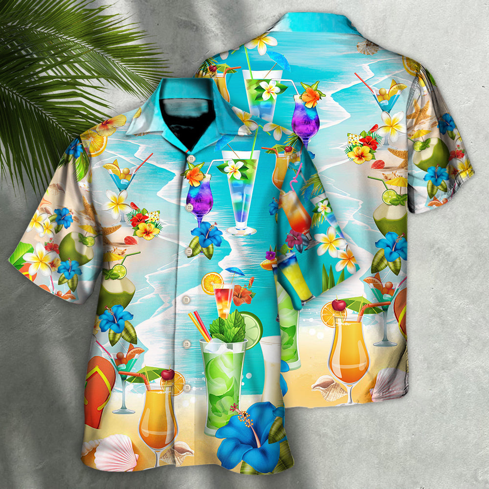 Cocktail Drink Cocktails And Say Aloha - Hawaiian Shirt