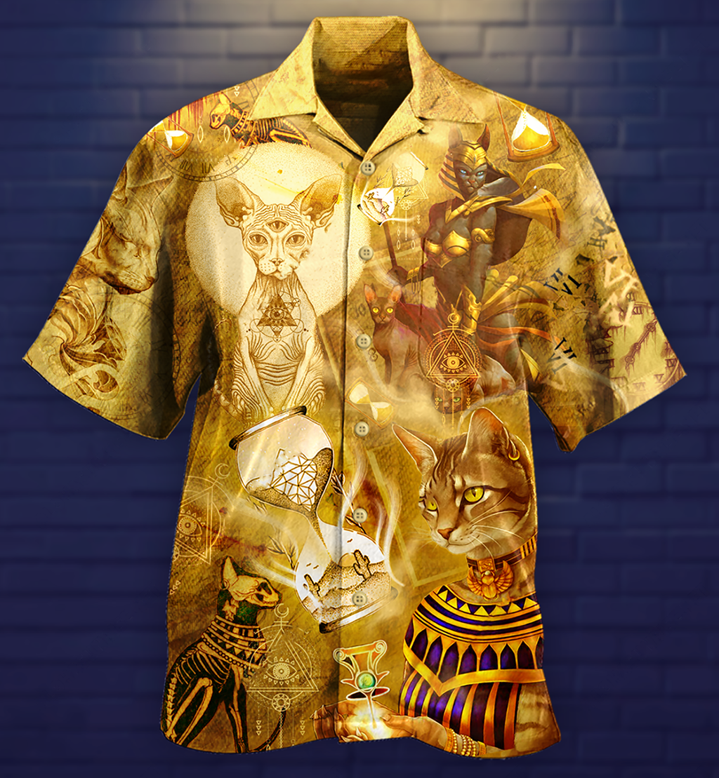 Egypt Cat Style - Hawaiian Shirt