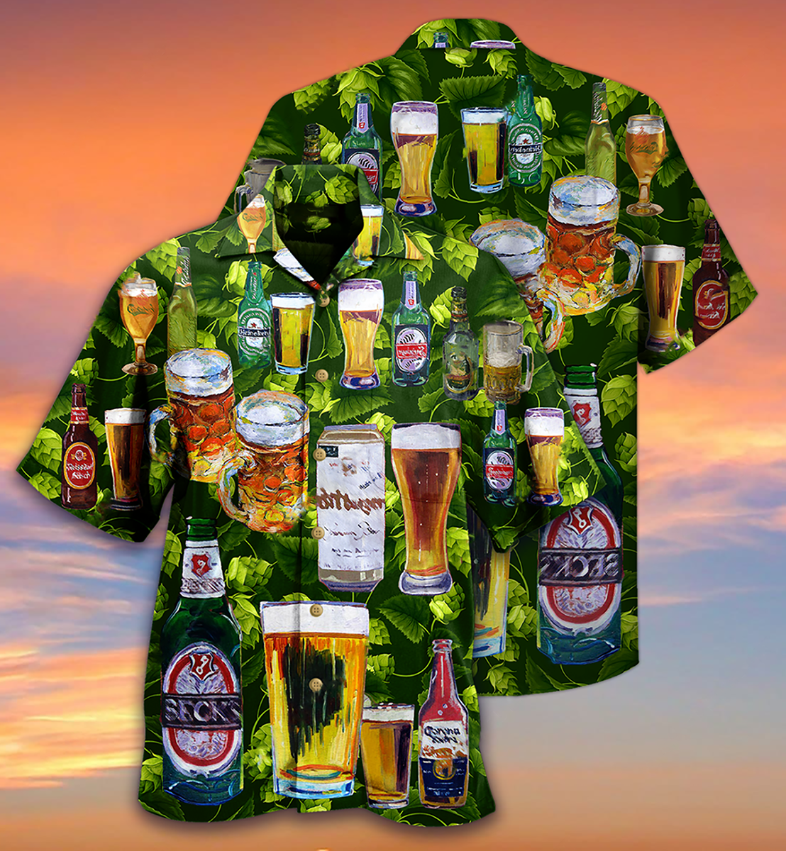 Beer Love It - Hawaiian Shirt