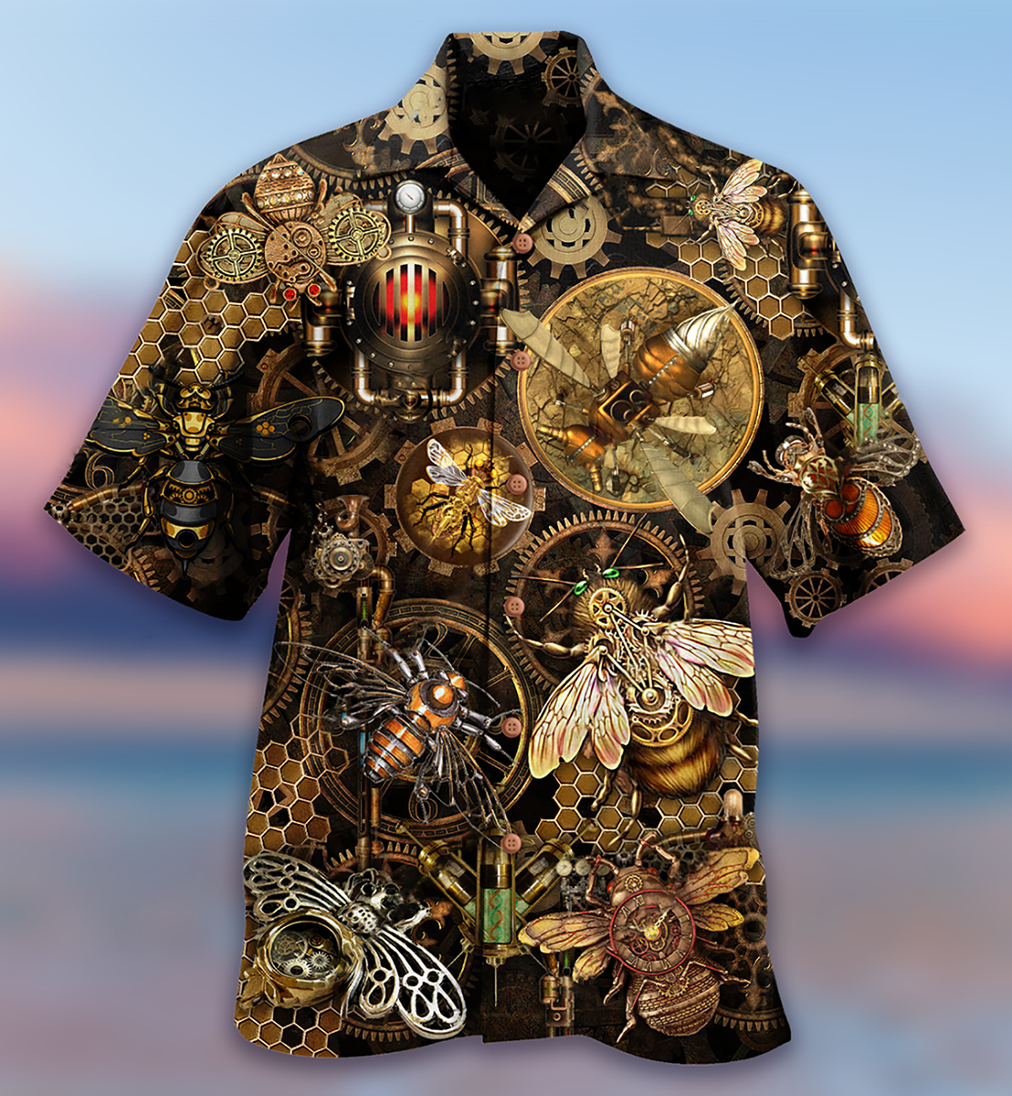 Bug Machine Classic Style - Hawaiian Shirt