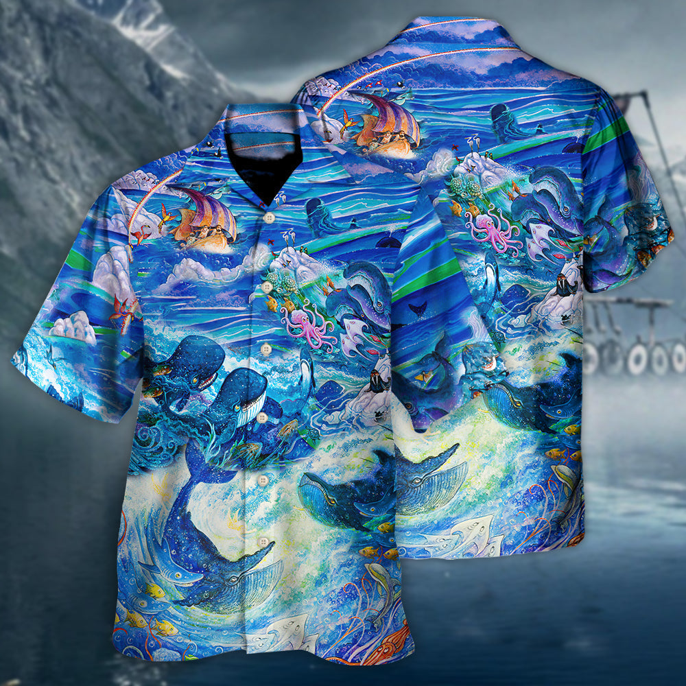 Shark Enjoy Amazing Adventure - Hawaiian Shirt