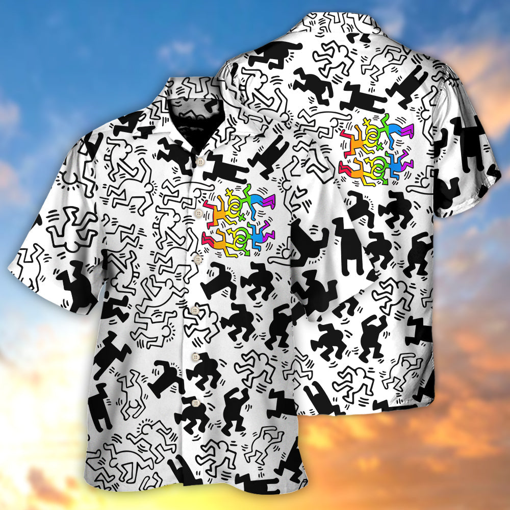LGBT Be Proud Of Who You Are - Hawaiian Shirt