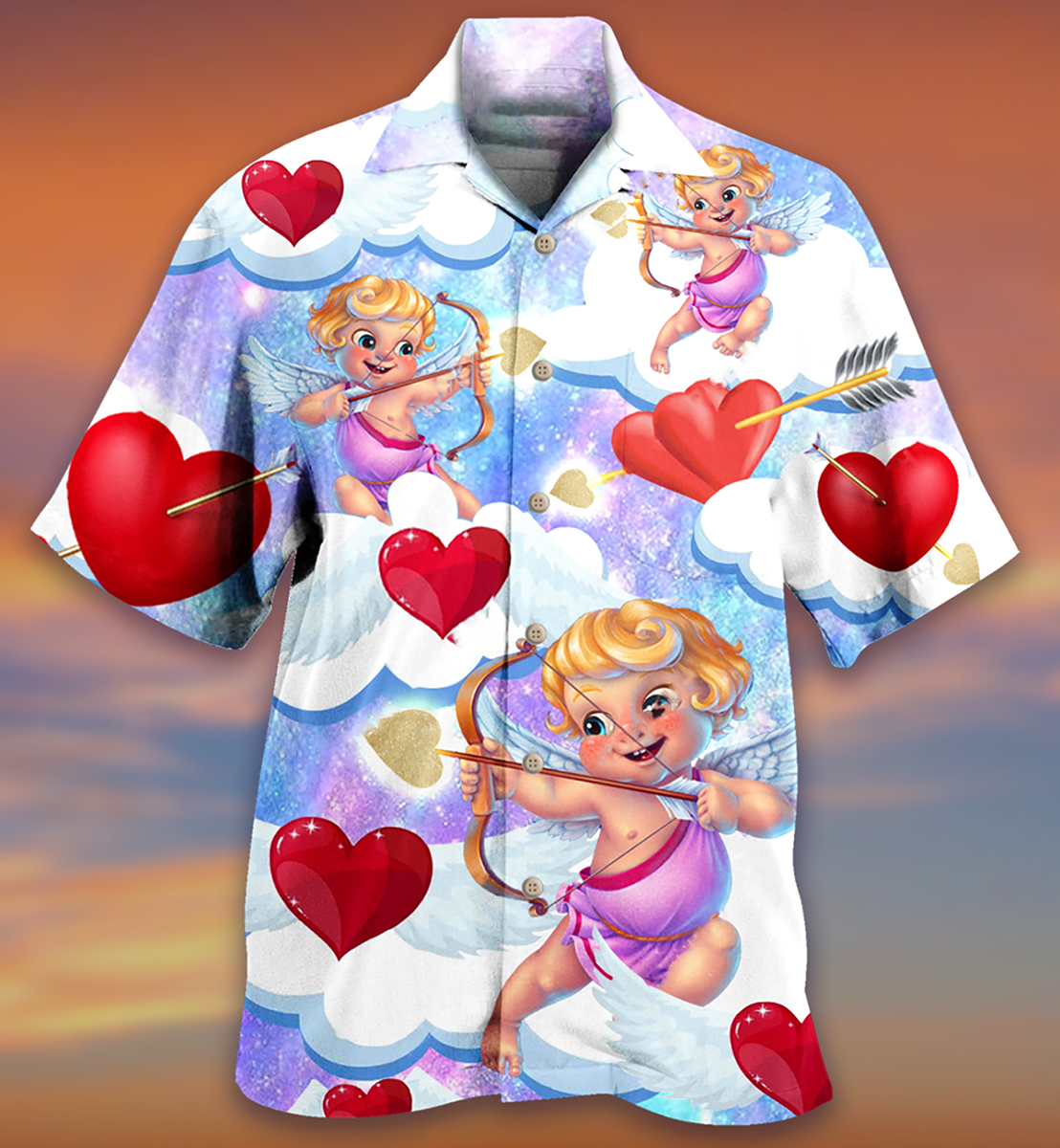 Valentine Love Cupid - Hawaiian Shirt