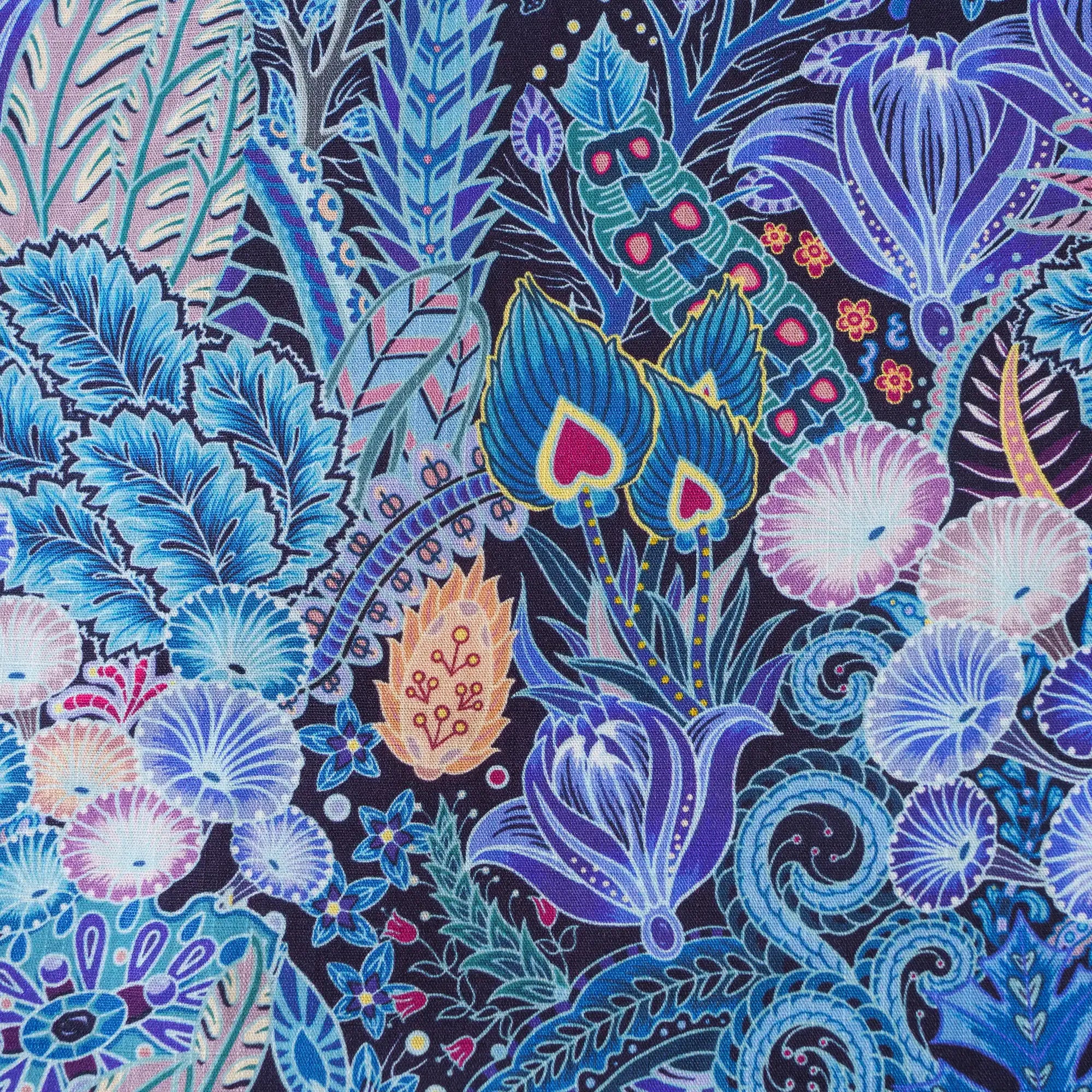 Men's Hawaiian Shirt Floral Pattern Series 2 Print Cotton Button-down Short Sleeve Aloha Shirt By Sun