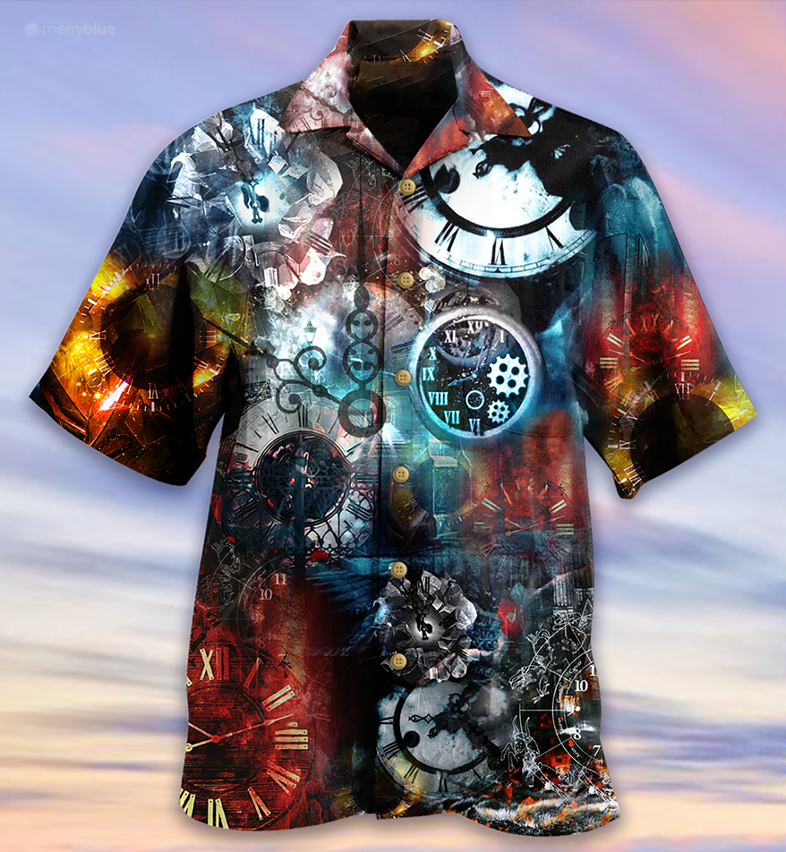 Watch Machine Love Time Cool - Hawaiian Shirt